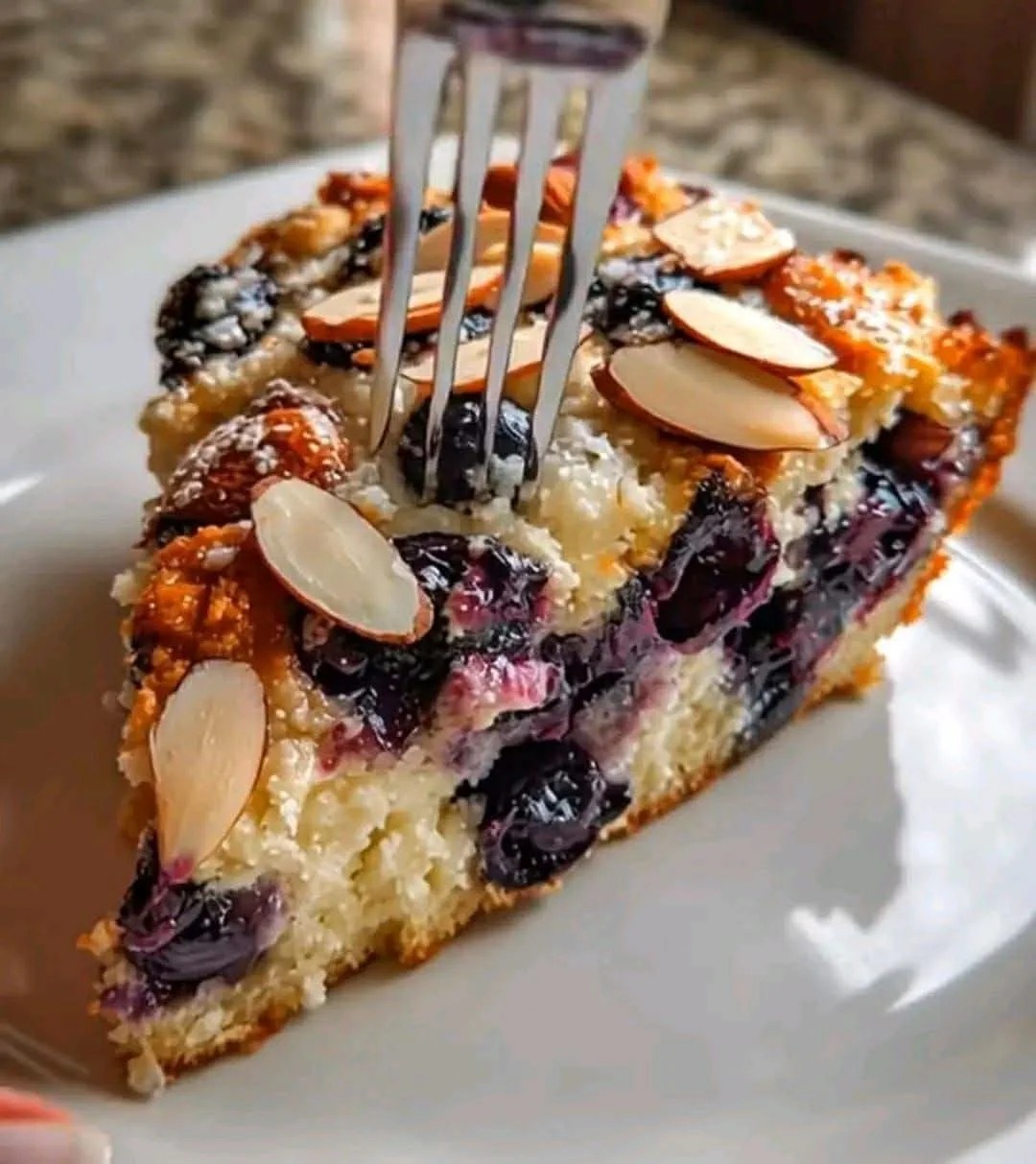 Blueberry Almond Cake