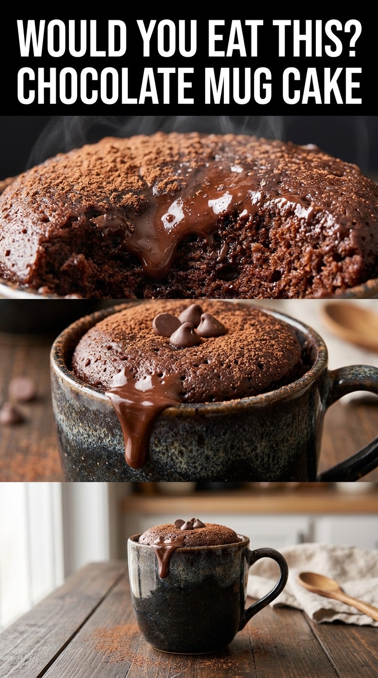 CHOCOLATE MUG CAKE