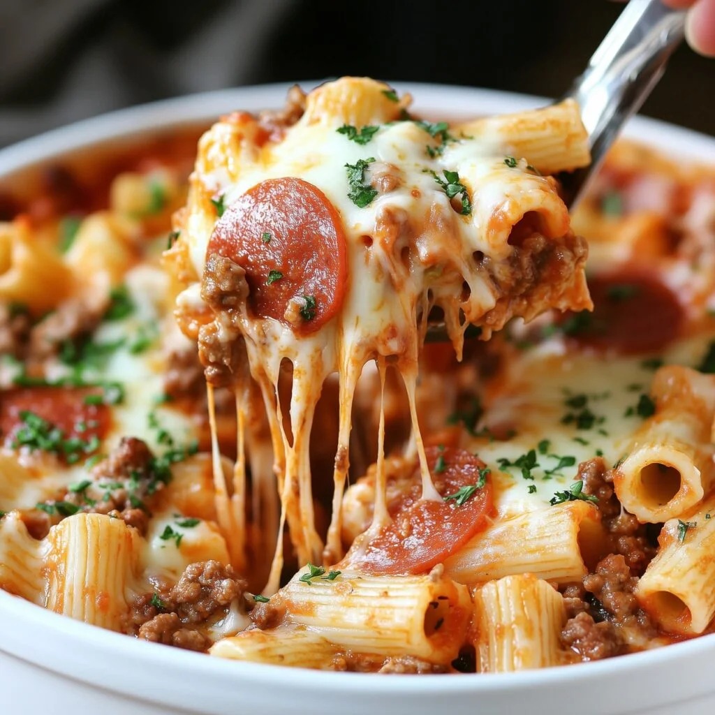 Crock Pot Pizza Casserole Recipe