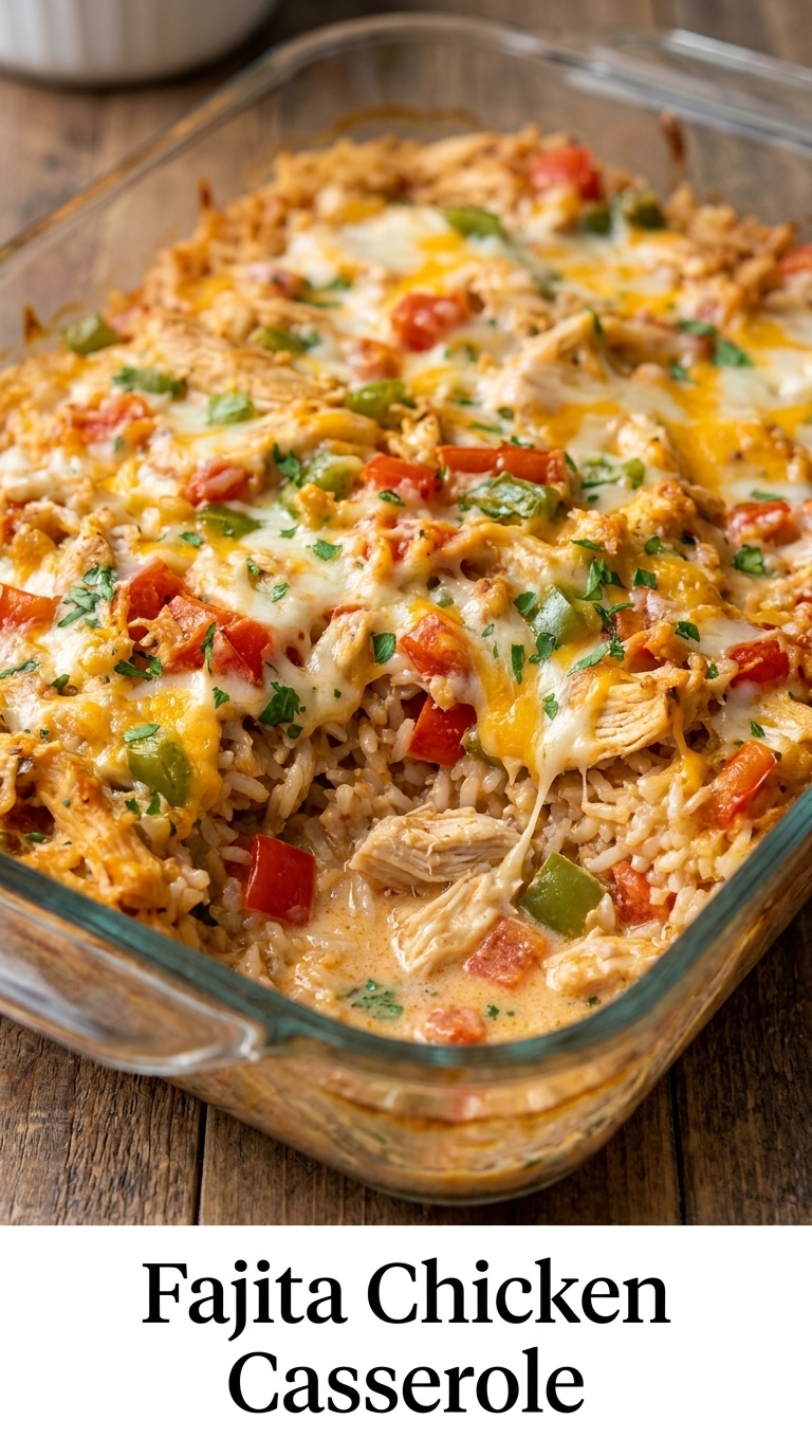 Fajita chicken casserole food ph… 202609060310