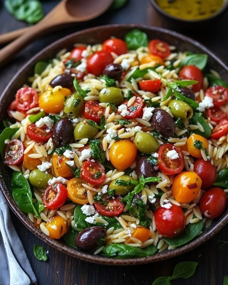Healthy Orzo Salad