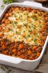 High Protein Sweet Potato Beef Casserole