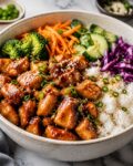 Honey Garlic Chicken Bowl
