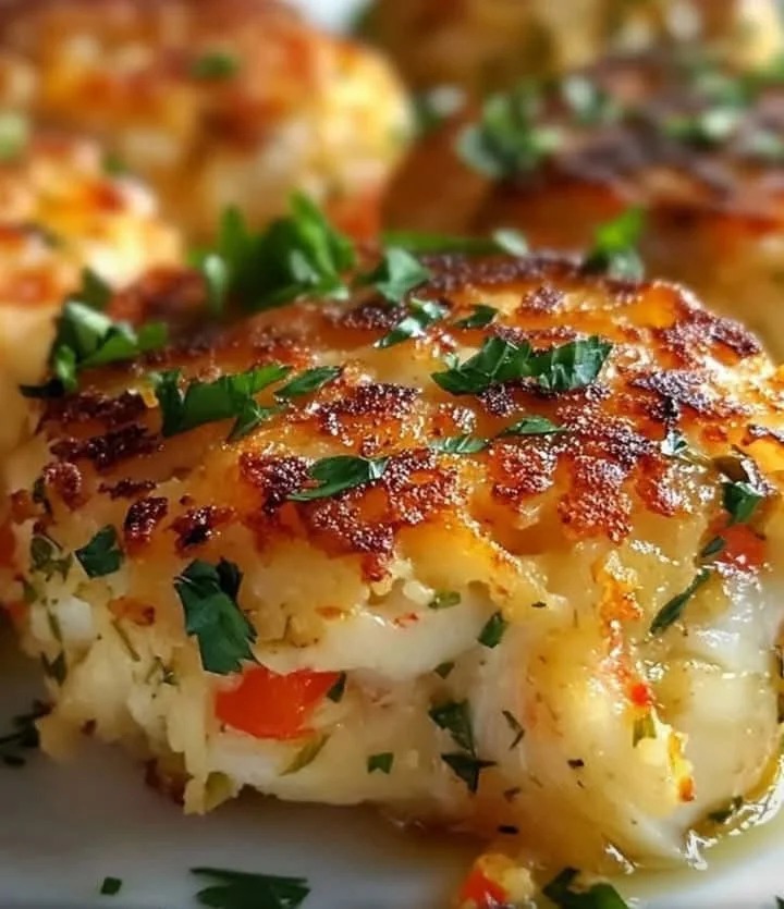 Mediterranean Crab and Shrimp Cakes