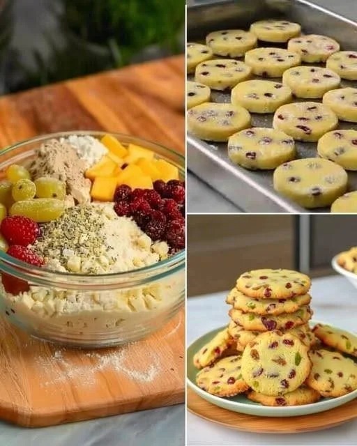 Mediterranean Fruit Nut Shortbread