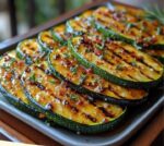 Mediterranean Sweet Spicy Grilled Zucchini