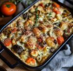 Mediterranean Winter Vegetable Gratin with Feta