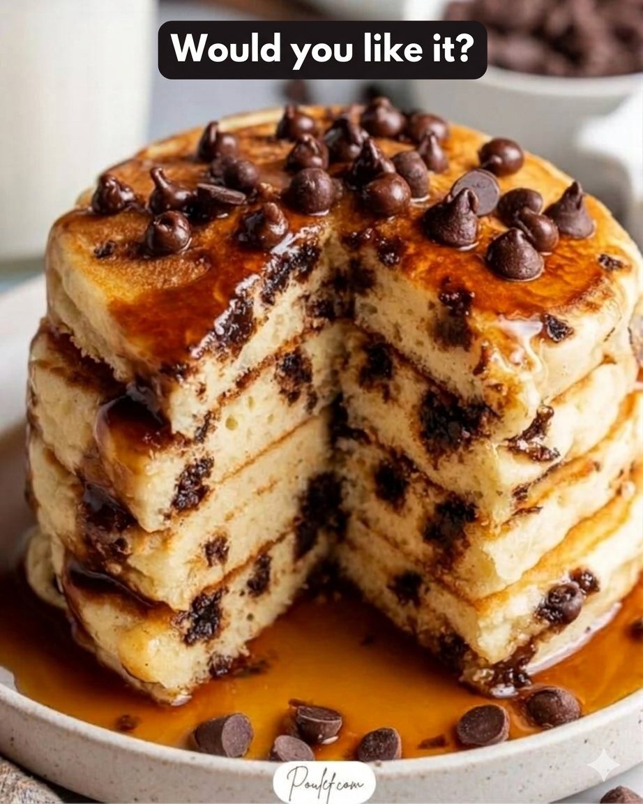 Sugar Free Chocolate Chip Pancakes