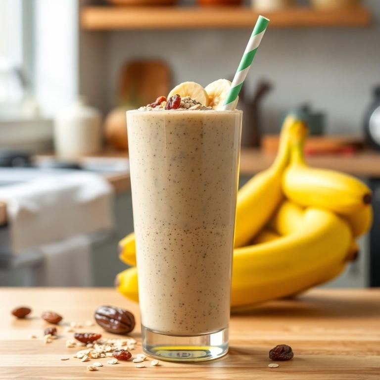 Viral High Protein Date Oat Smoothie 🥤🌴
