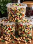 Mediterranean Chickpea Cucumber Feta Salad – Fresh, Healthy & Easy Recipe